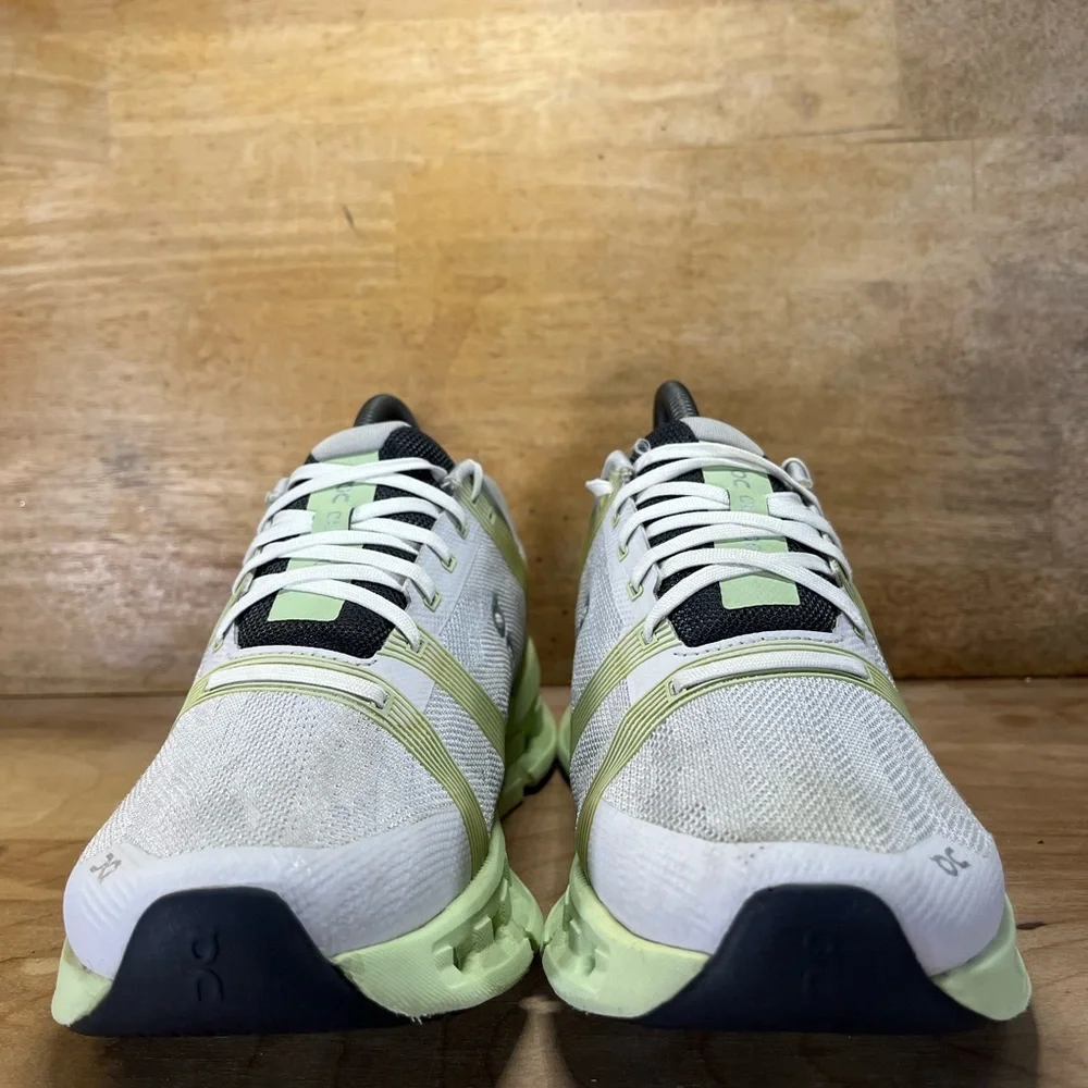 On CloudGo LIGHTWEIGHT Womens Size 7.5 Running Shoes Sneakers Gray Meadow Green - Picture 2 of 12